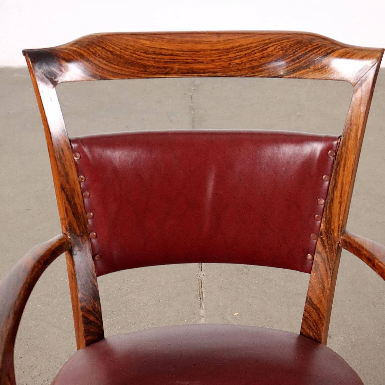 Rosewood chair with armrests, 1950s 3
