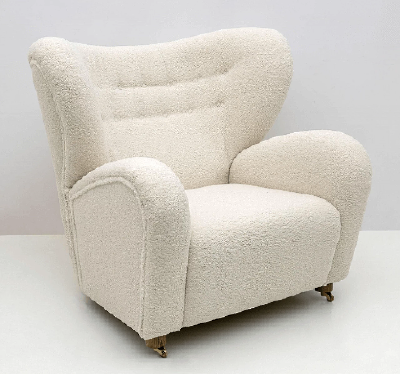 Pair of Sahco Zero The Tired Man armchairs by Flemming Lassen 3