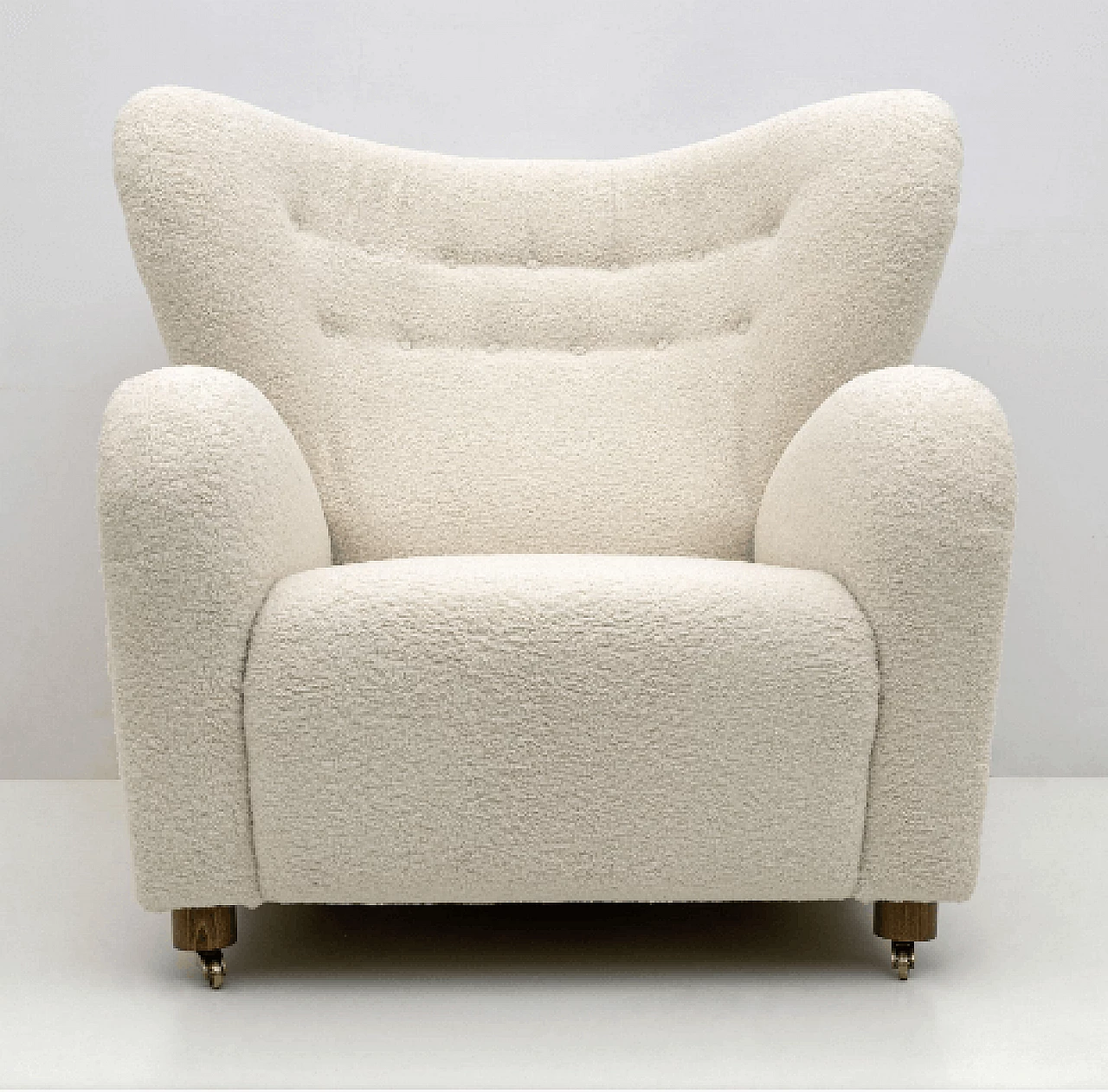 Pair of Sahco Zero The Tired Man armchairs by Flemming Lassen 7