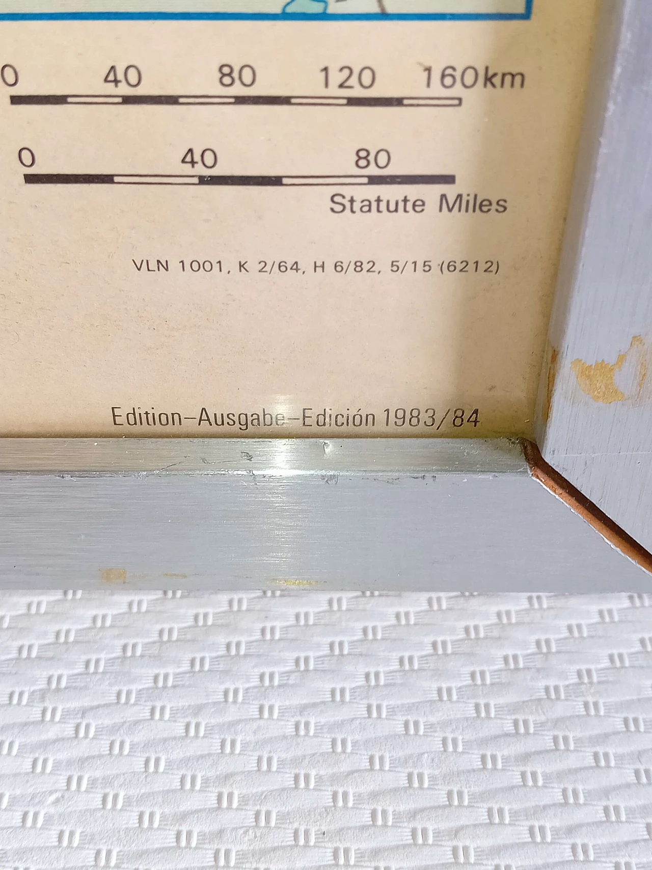 Carta geografica degli Stati Uniti d'America, anni '80 5