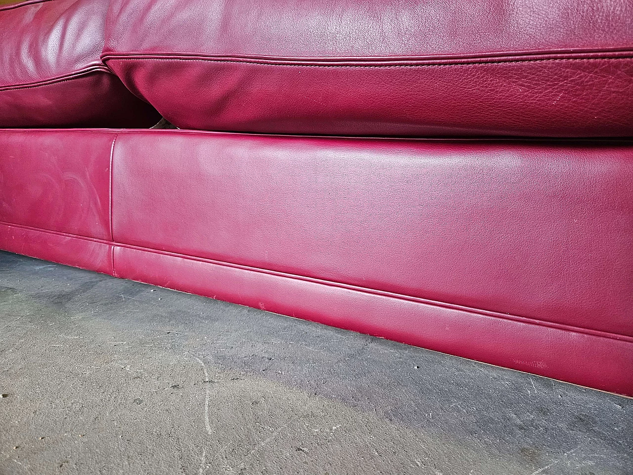 Socrates modular leather sofa by Poltrona Frau, 1970s 30