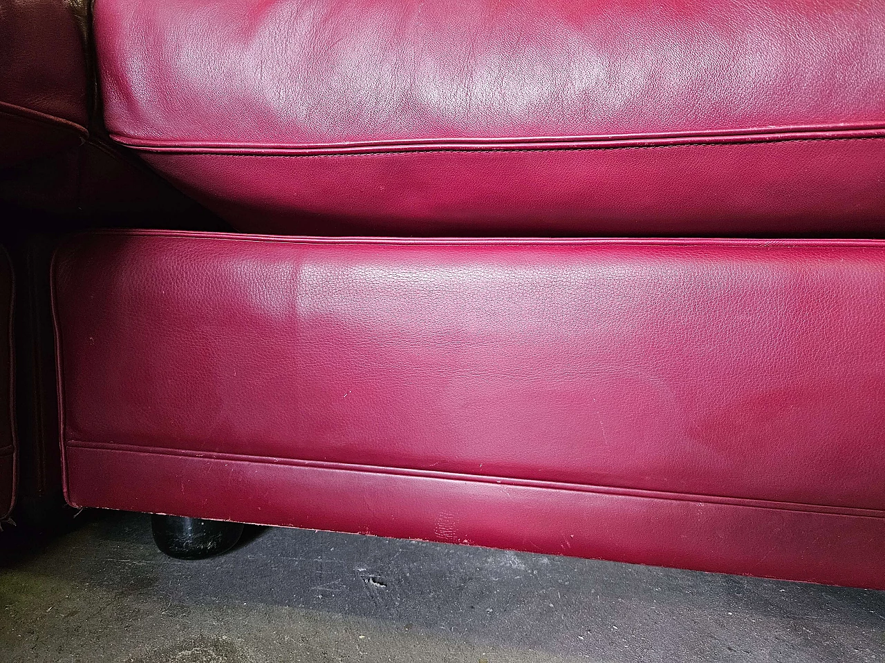 Socrates modular leather sofa by Poltrona Frau, 1970s 31