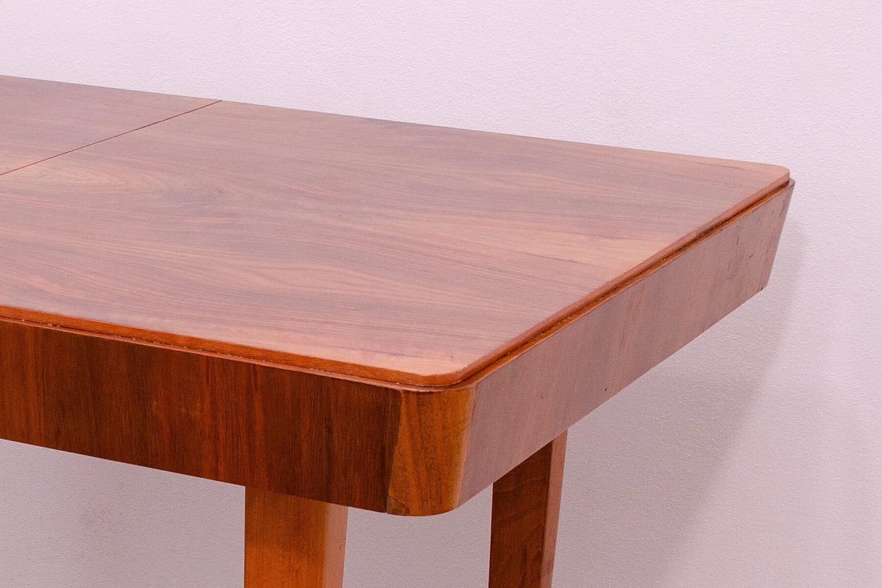 Tavolo da pranzo pieghevole in noce di Setona, anni '50 8