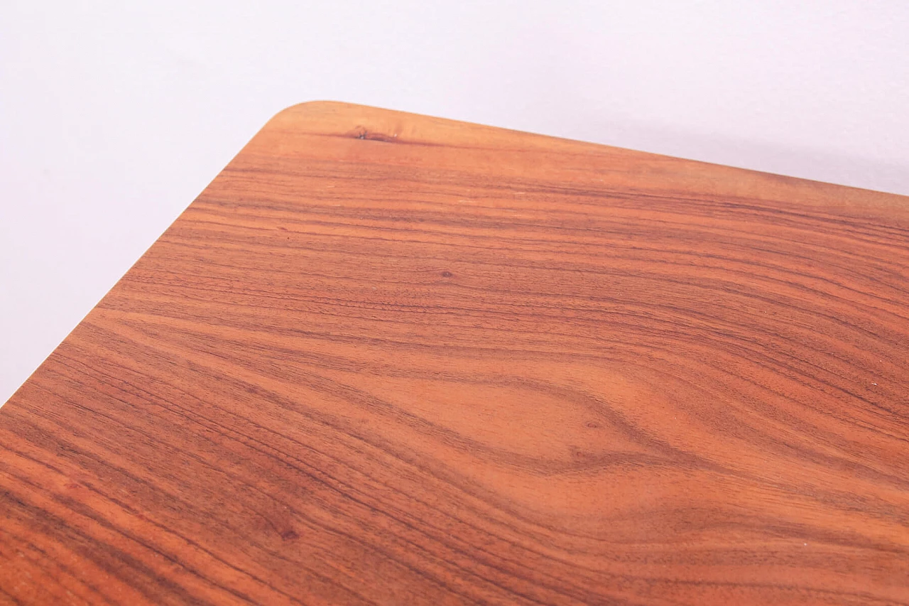 Tavolo da pranzo pieghevole in noce di Setona, anni '50 20