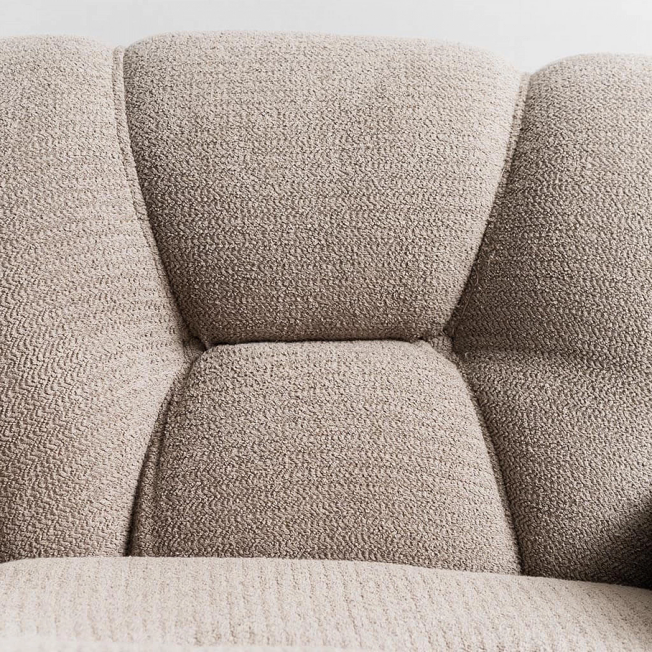 Poltrona in metallo e tessuto di Adriano Piazzesi, anni '70 3