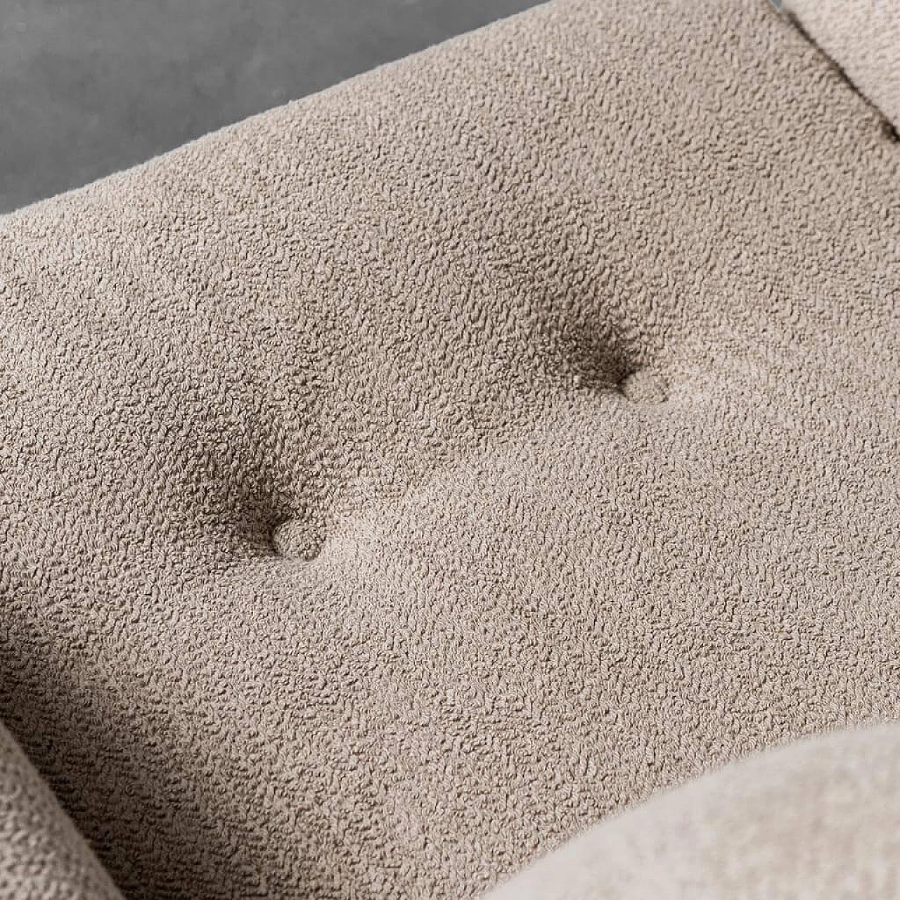 Poltrona in metallo e tessuto di Adriano Piazzesi, anni '70 4