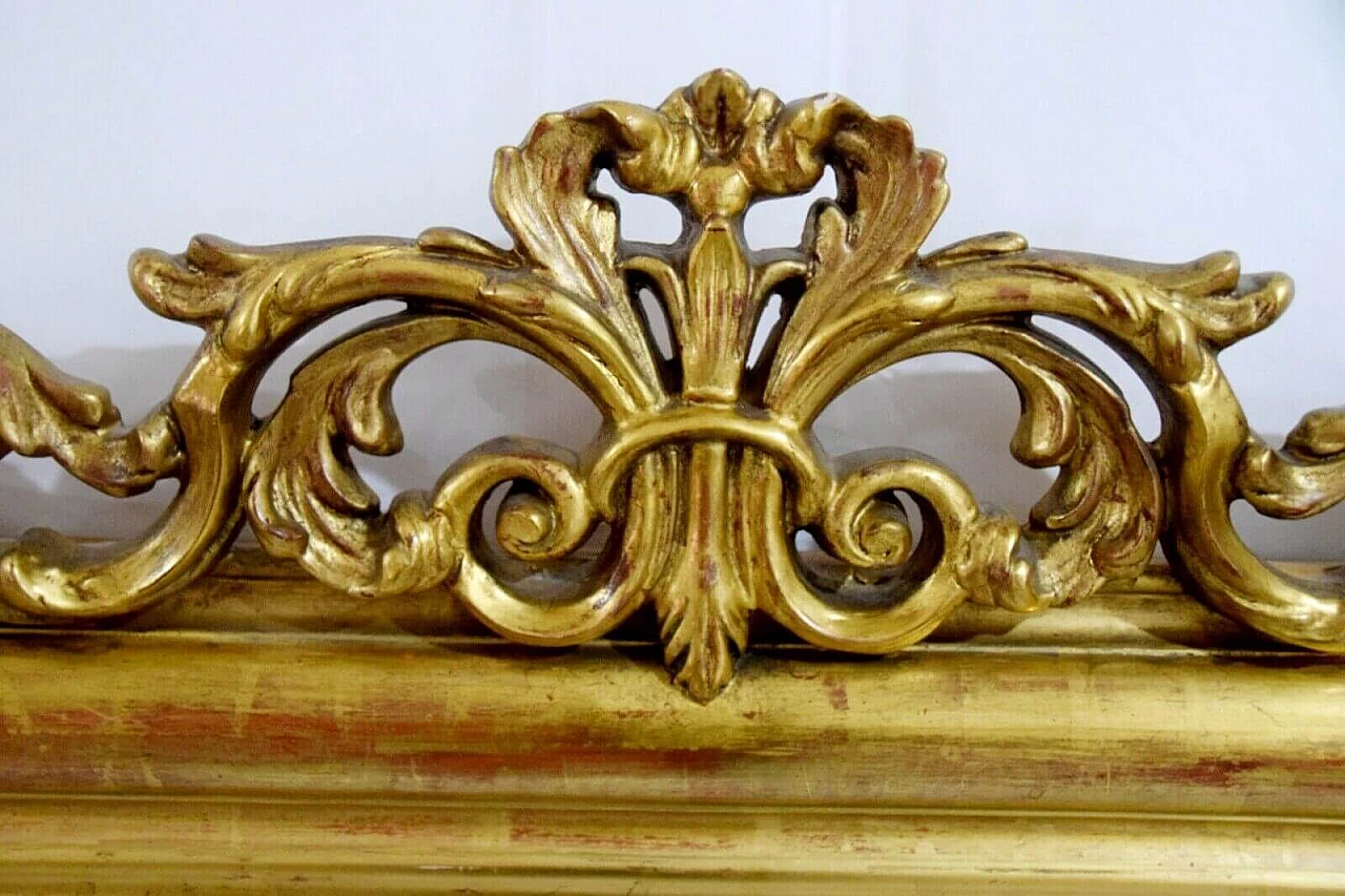 Louis Philippe mirror with gilt wood frame, 19th century 2