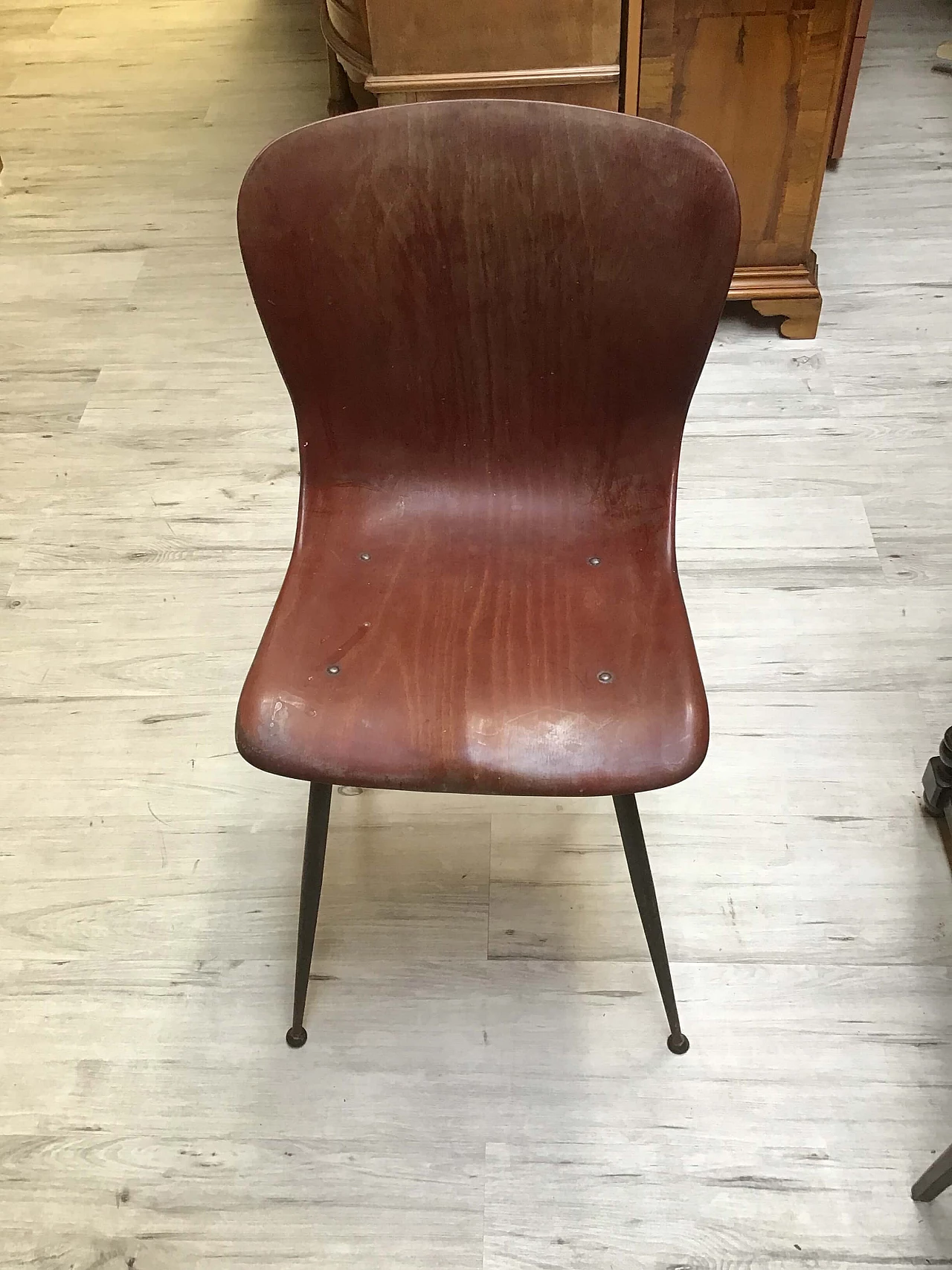 4 Sedie di Pagholz, anni '50 1