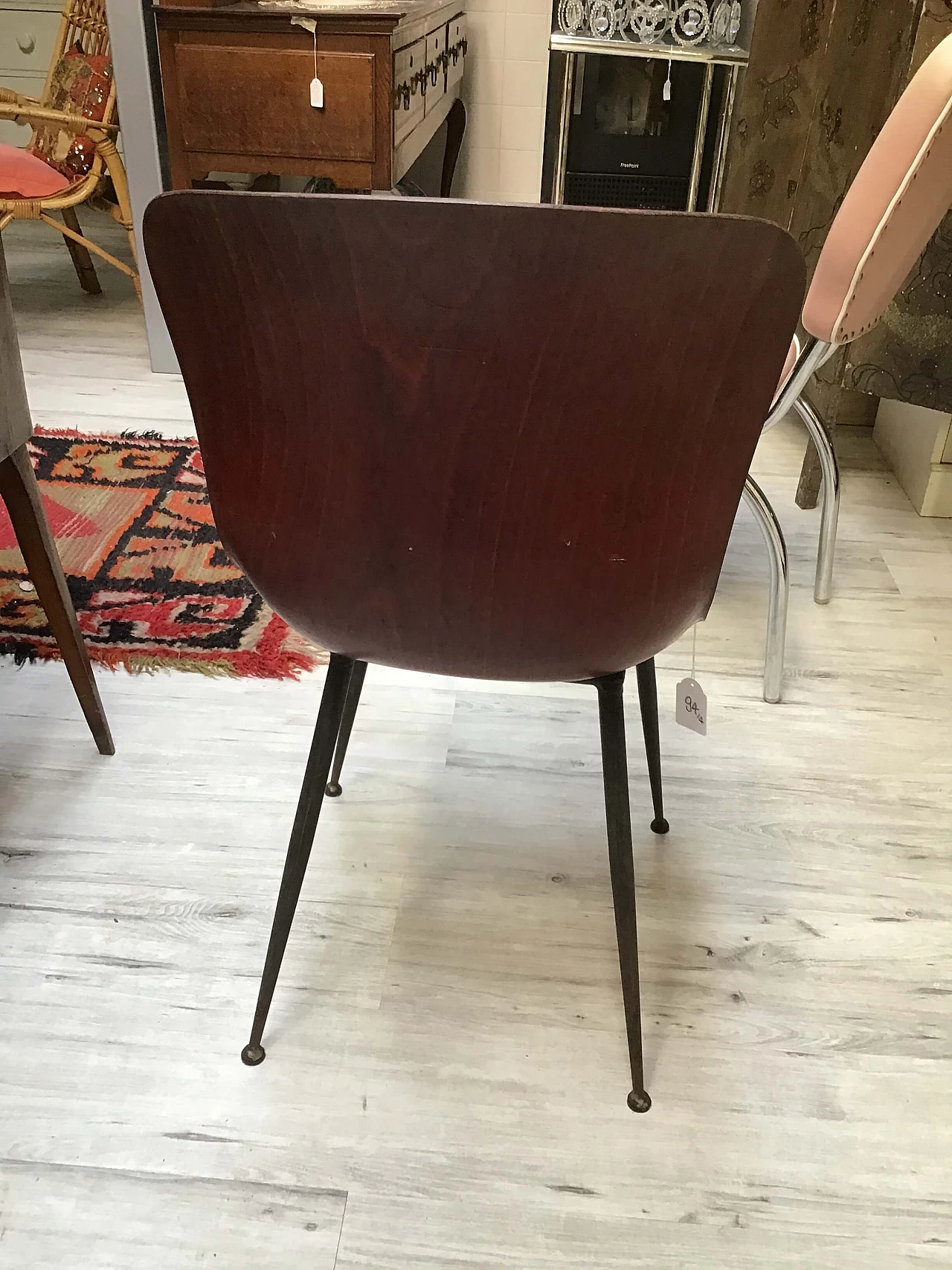 4 Sedie di Pagholz, anni '50 2