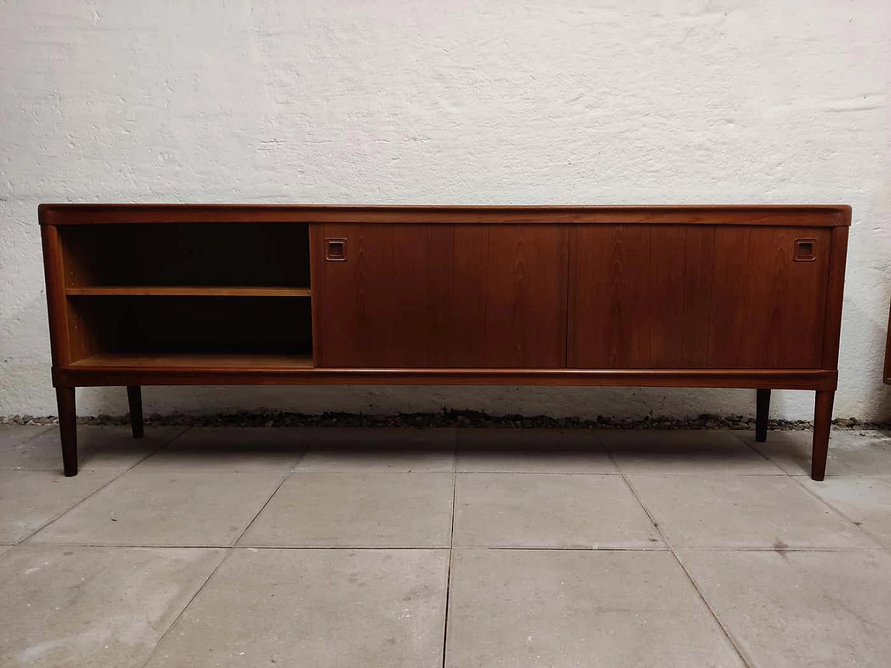 Credenza danese in teak di Bramin, anni '60 8