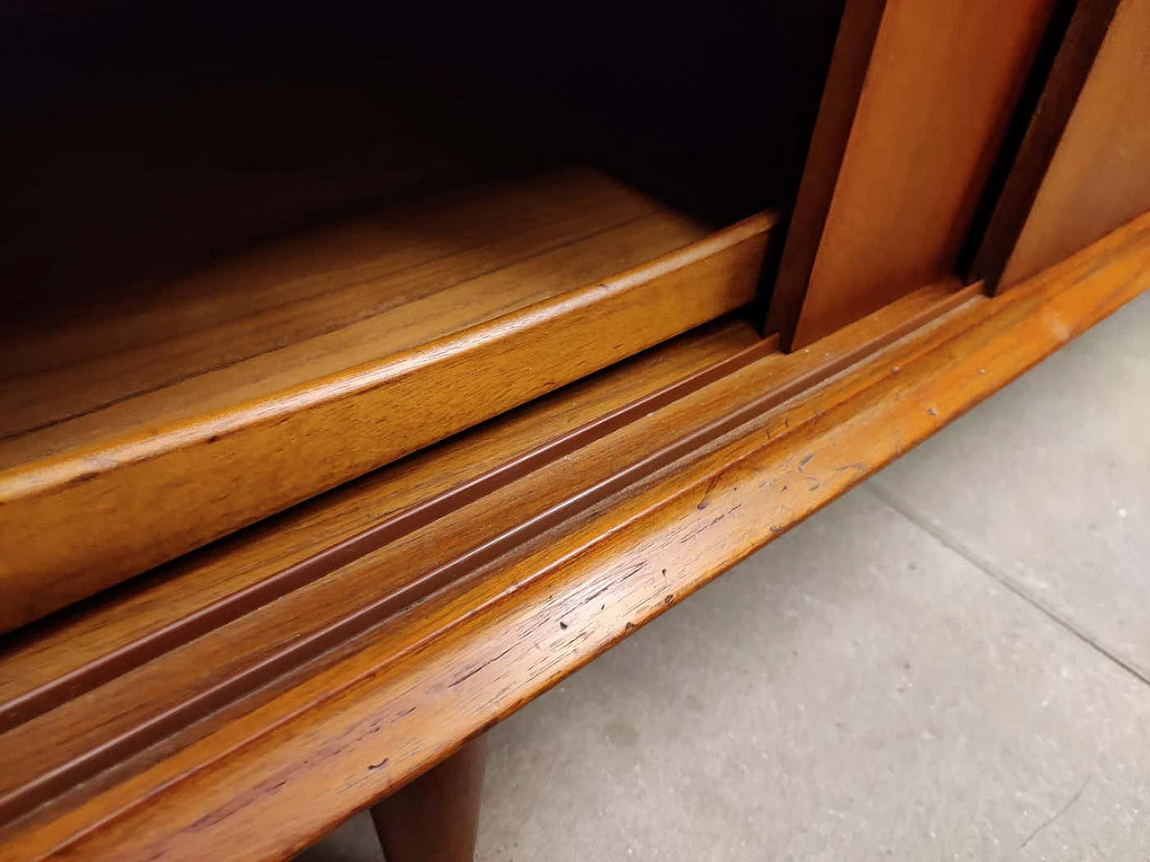 Credenza OS11 danese in teak di Arne Vodder per Sibast Furniture, anni '50 9