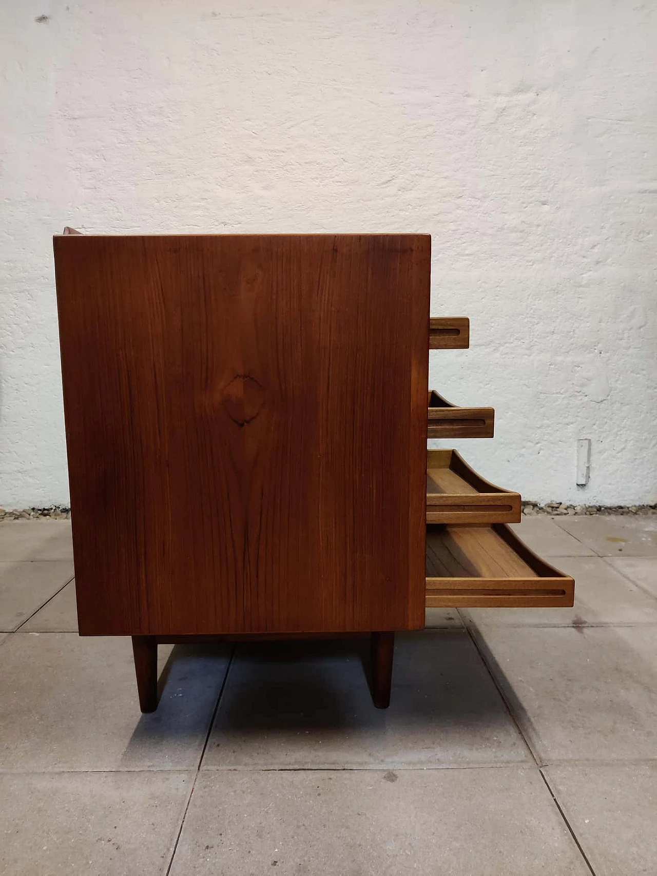 Credenza OS11 danese in teak di Arne Vodder per Sibast Furniture, anni '50 17