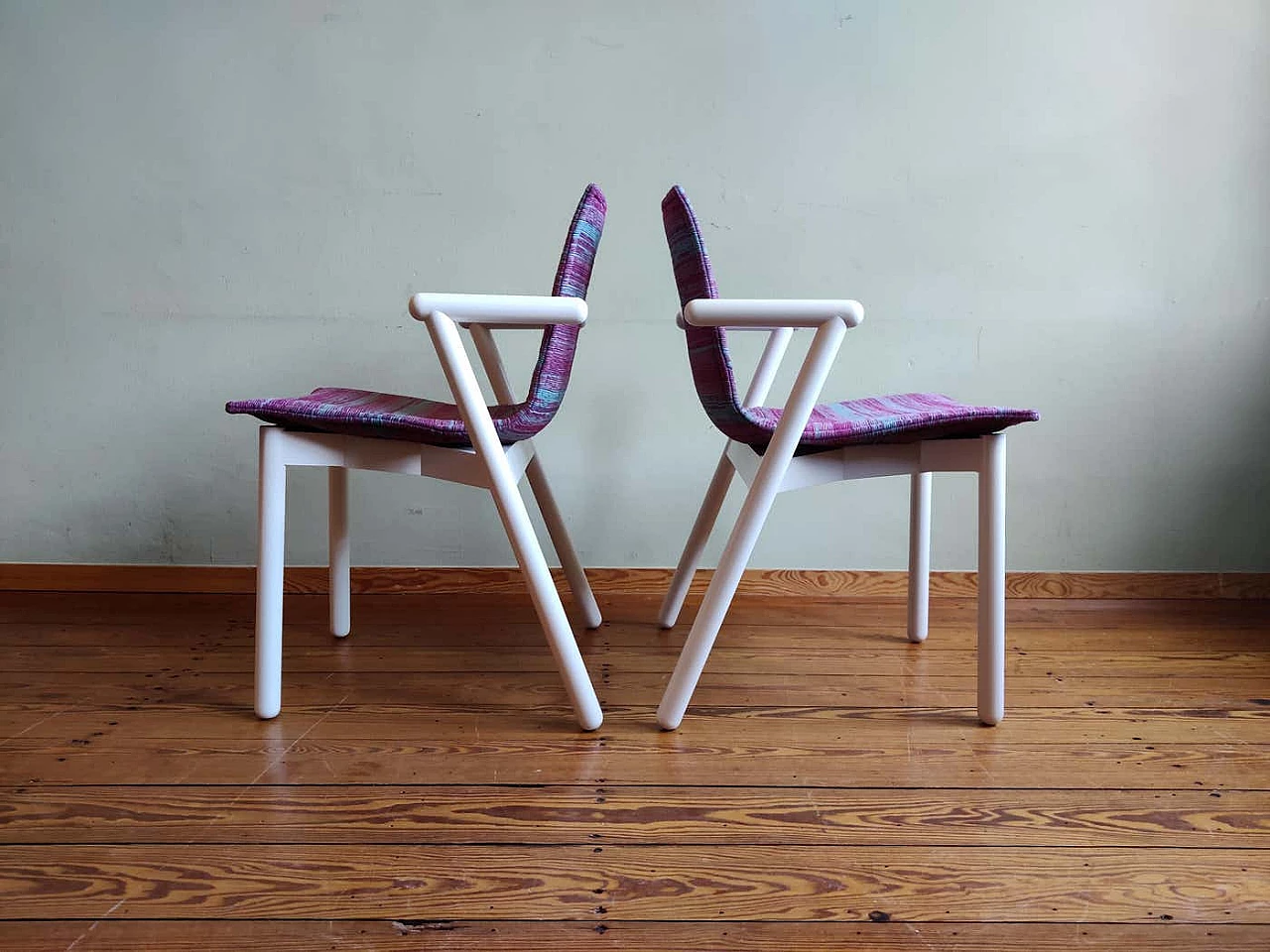 6 Villabianca dining chairs by Vico Magistretti for Cassina, 1980s 4