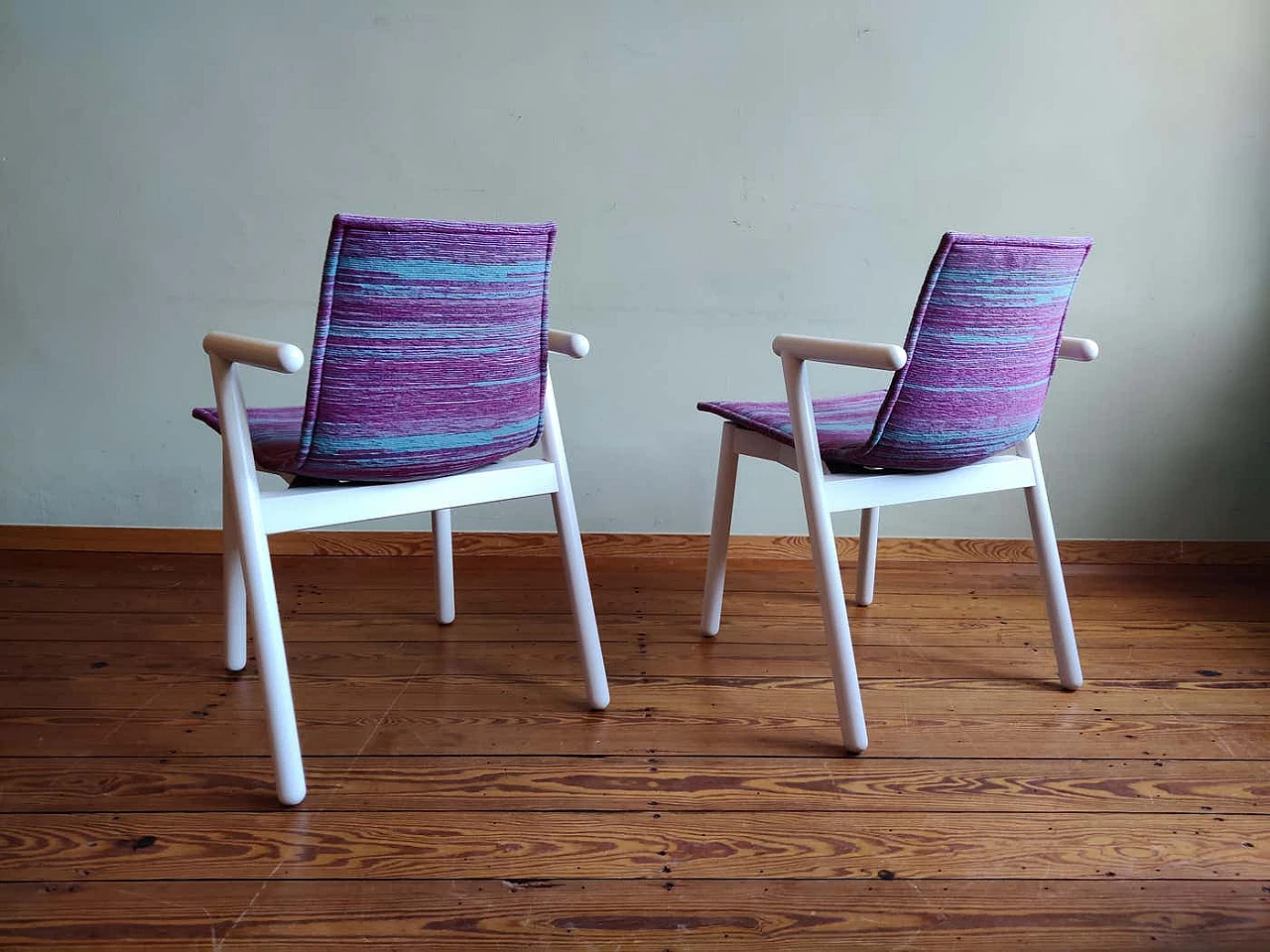 6 Villabianca dining chairs by Vico Magistretti for Cassina, 1980s 5