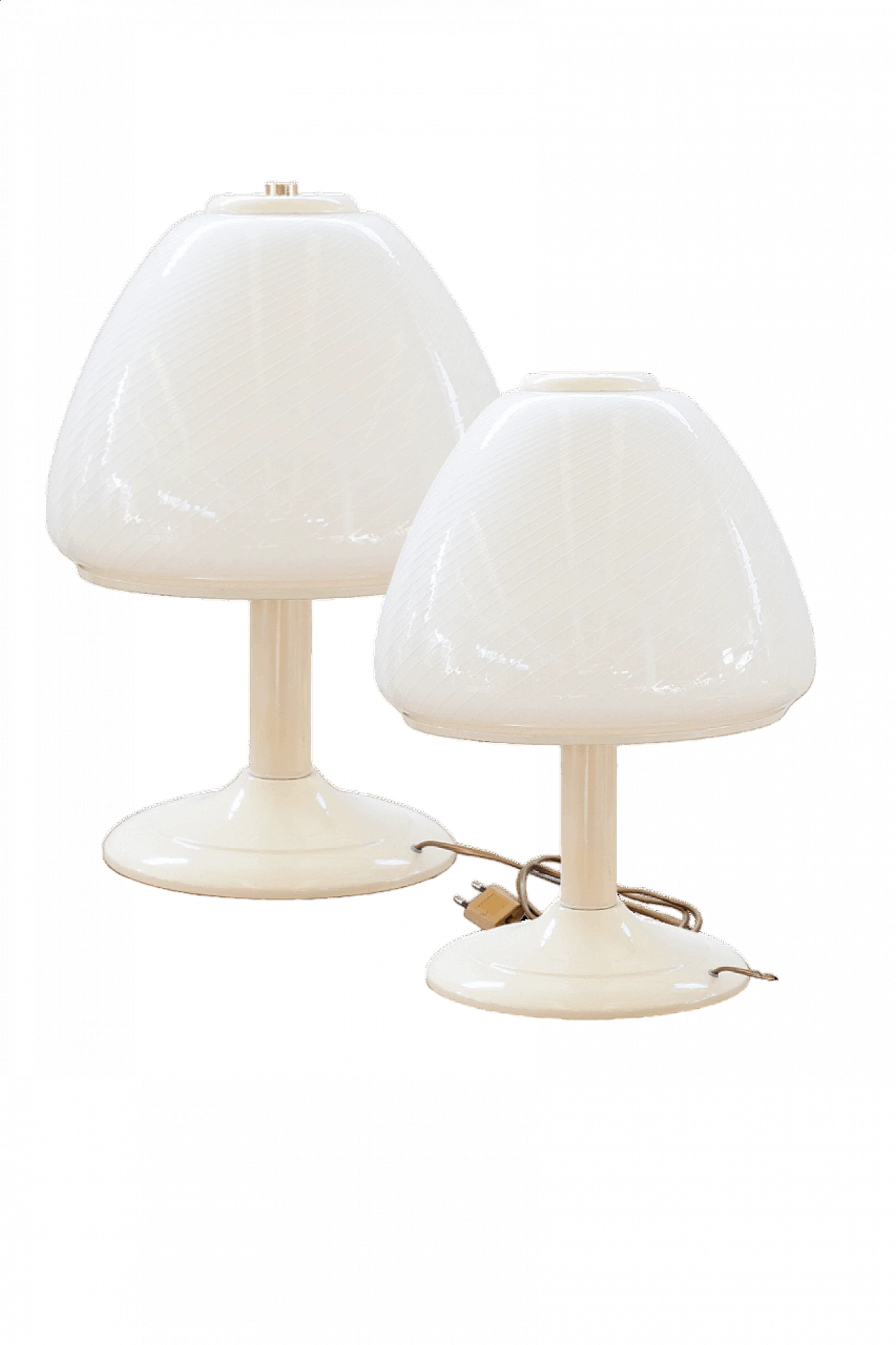Pair of mushroom table lamps by Steinhauer, 1970s 24