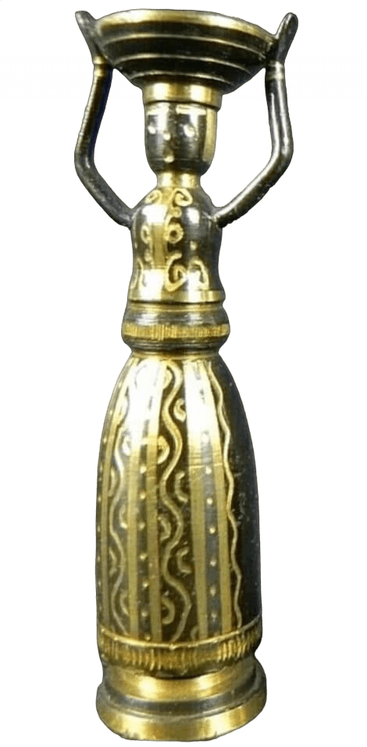 Hans Teppich, The Shulammite Maiden, scultura in metallo, anni '60 7