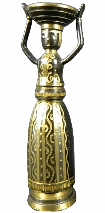 Hans Teppich, The Shulammite Maiden, scultura in metallo, anni '60