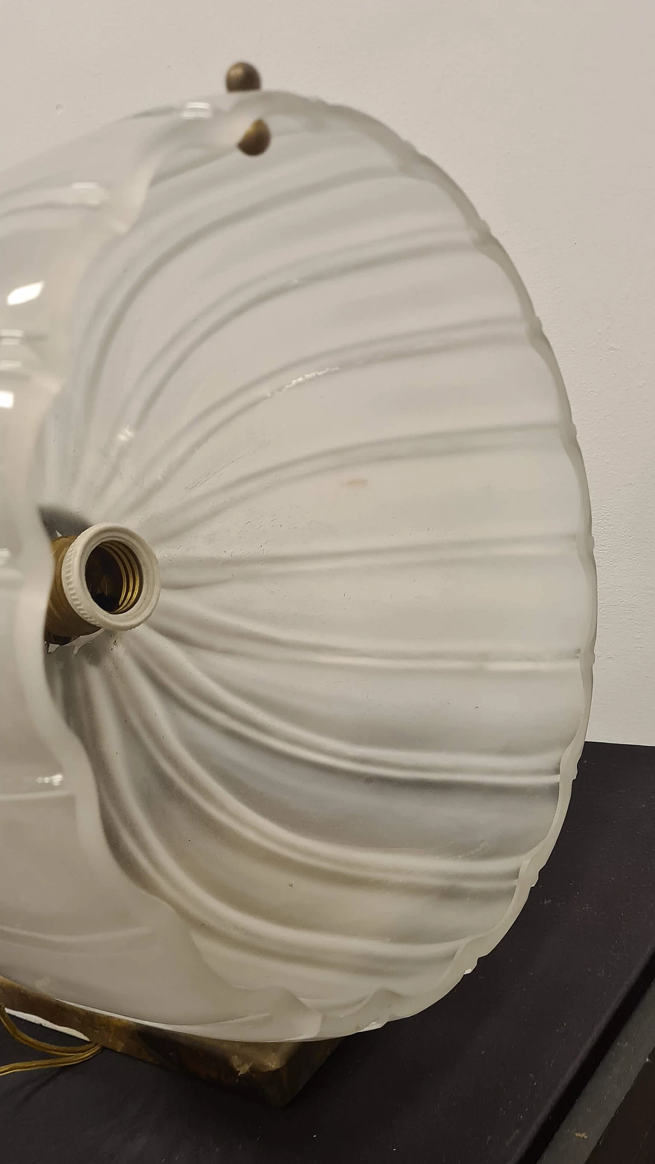 Applique a torcia Art Deco attribuite a Barovier e Toso, anni '30 5