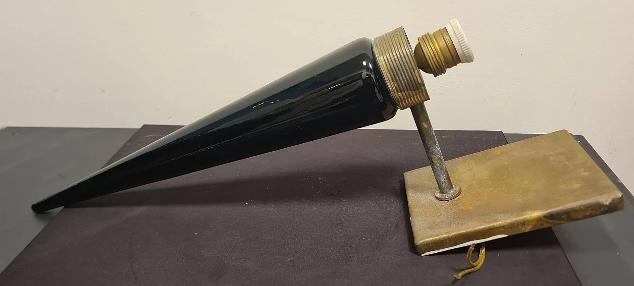 Applique a torcia Art Deco attribuite a Barovier e Toso, anni '30 6