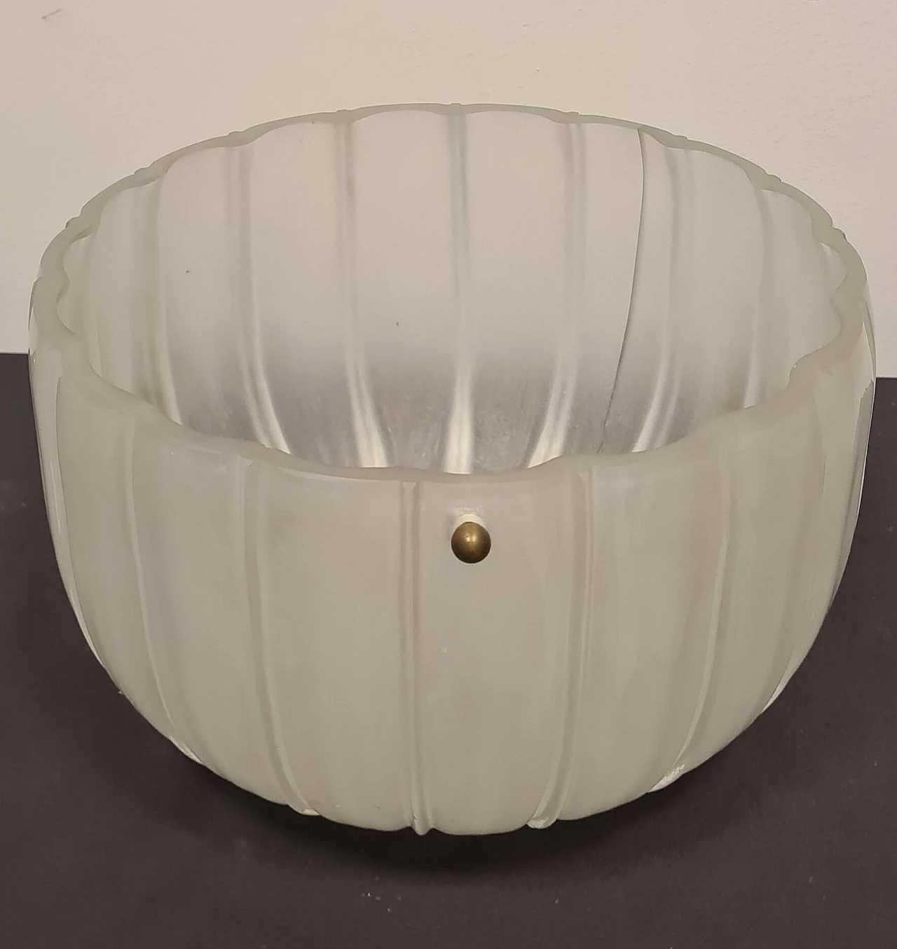 Applique a torcia Art Deco attribuite a Barovier e Toso, anni '30 9