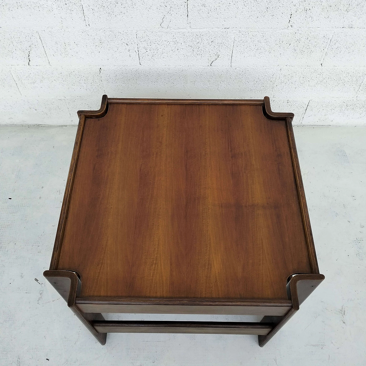 Zelda square coffee table by Sergio Asti for Poltronova, 1960s 9