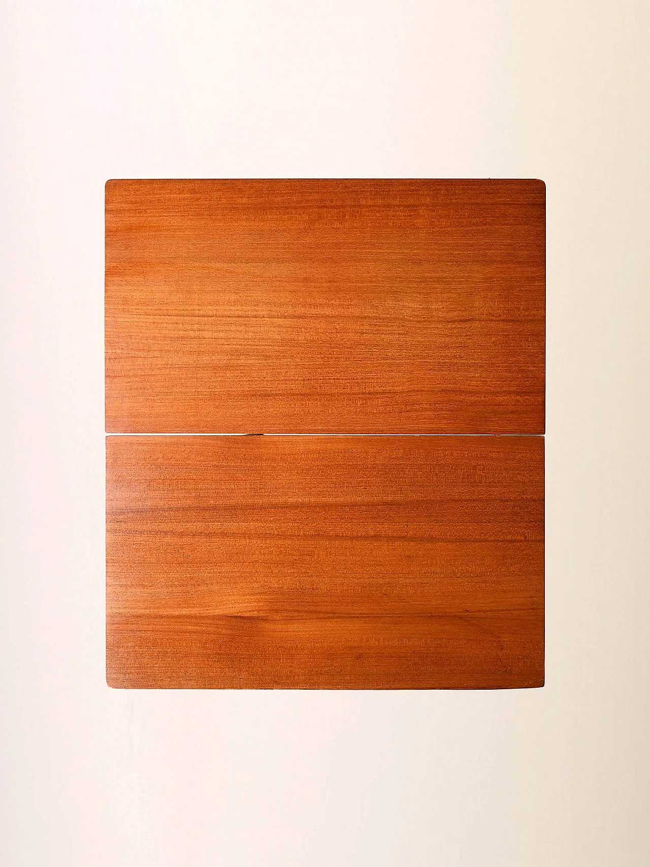 Pair of Swedish black metal and teak coffee tables, 1960s 10