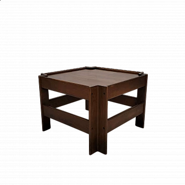 Zelda square coffee table by Sergio Asti for Poltronova, 1960s