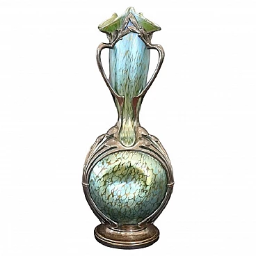 Art Nouveau vase by Moritz Hacker and Johann Loetz Witwe, early 20th century