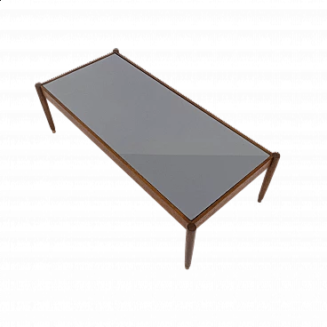 Tavolino 2145 di Fontana Arte con piano in cristallo, anni '50