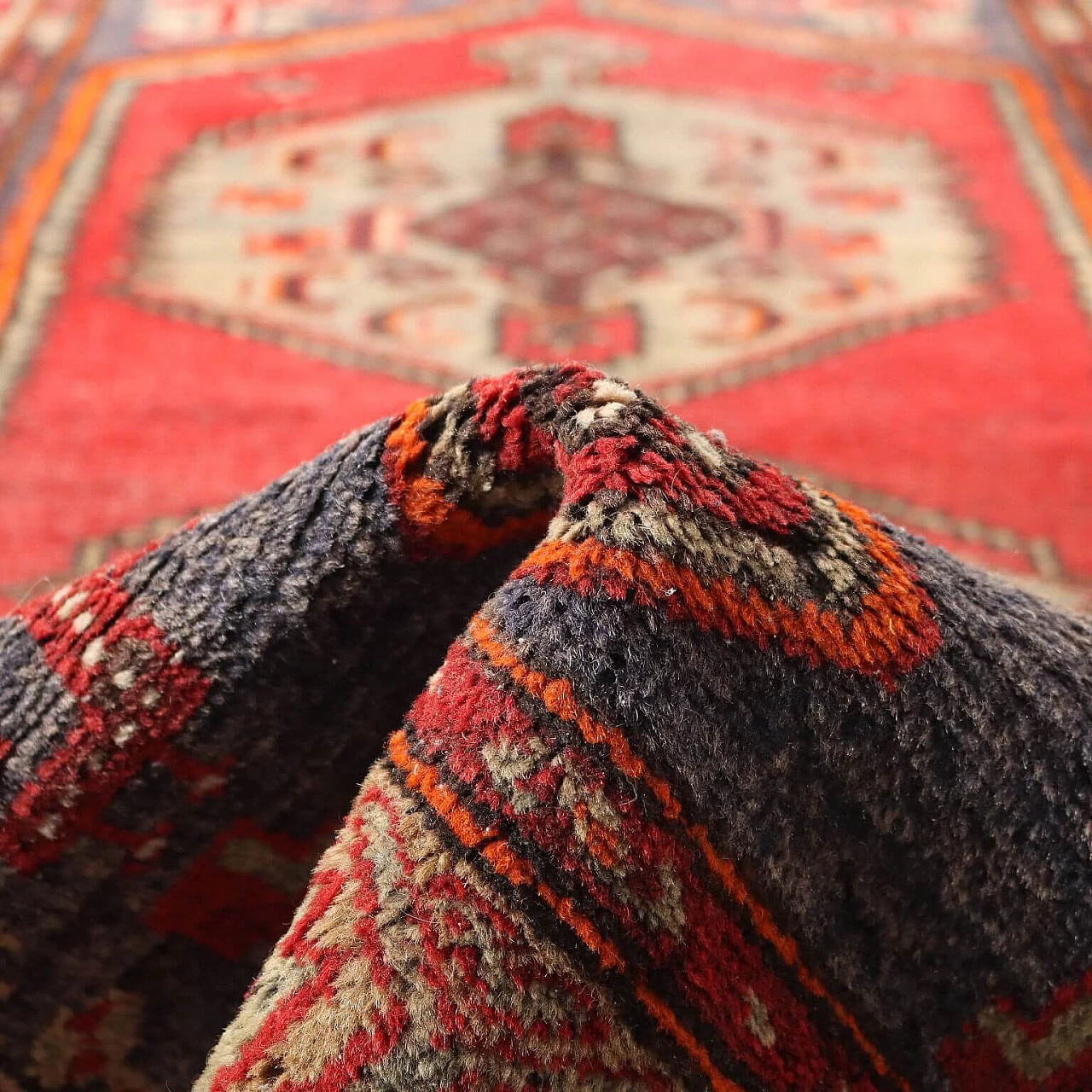 Tappeto iraniano Mosul in cotone e lana 10