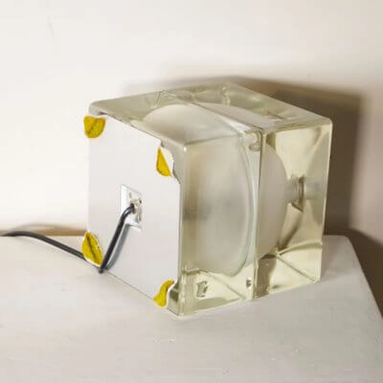 Cubosfera table lamp by Alessandro Mendini, 1960s 4