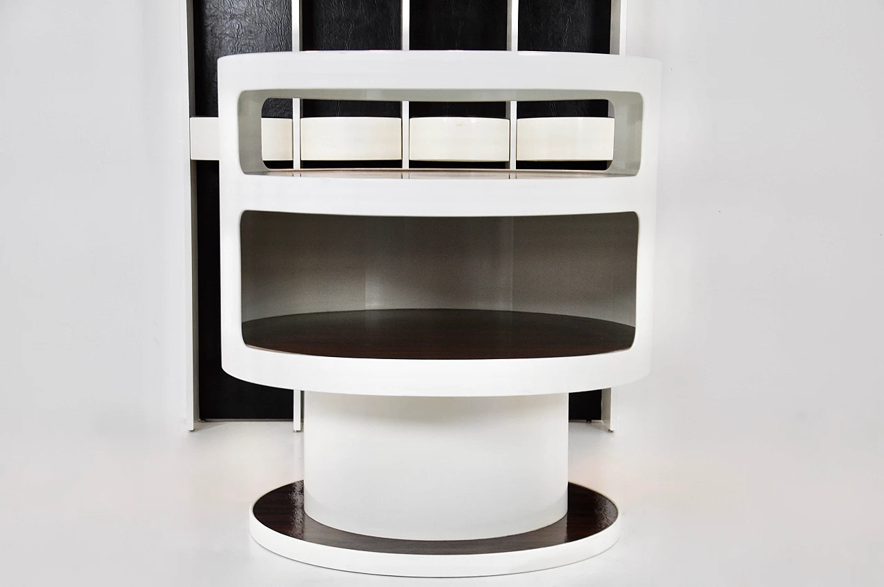 Bar cabinet and pair of stools by Joe Colombo, 1960s 9