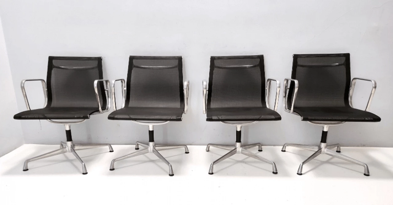 8 Swivel armchairs by Eames for Herman Miller, 1980s 2