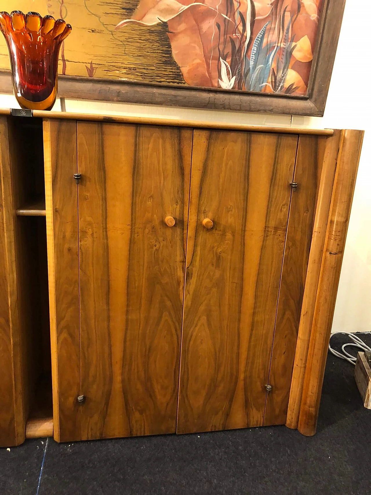 Credenza Scuderia di Carlo Scarpa per Bernini, anni '70 2