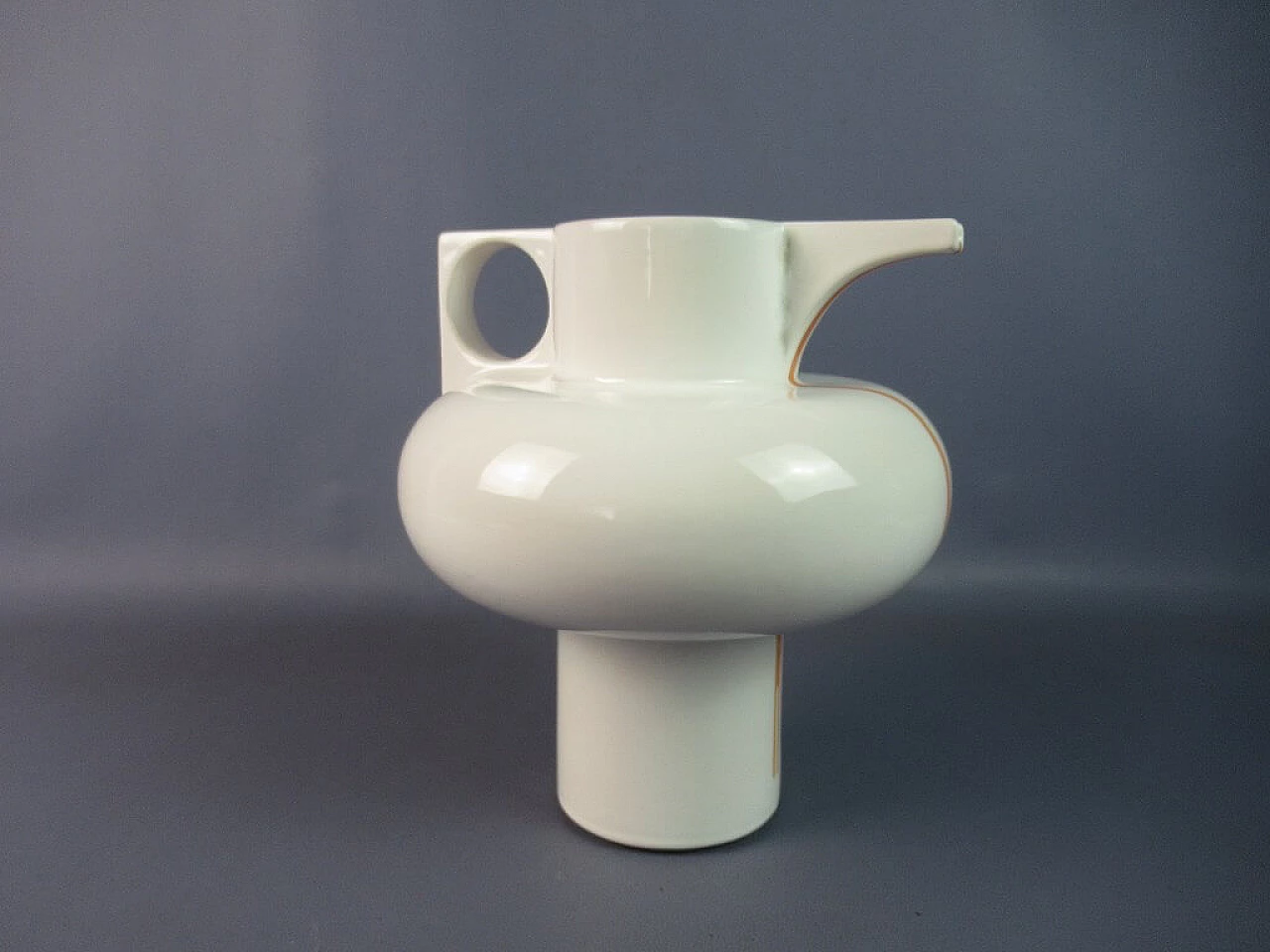Vaso in ceramica di Sergio Asti per Cedit Ceramiche d'Italia, anni '60 6