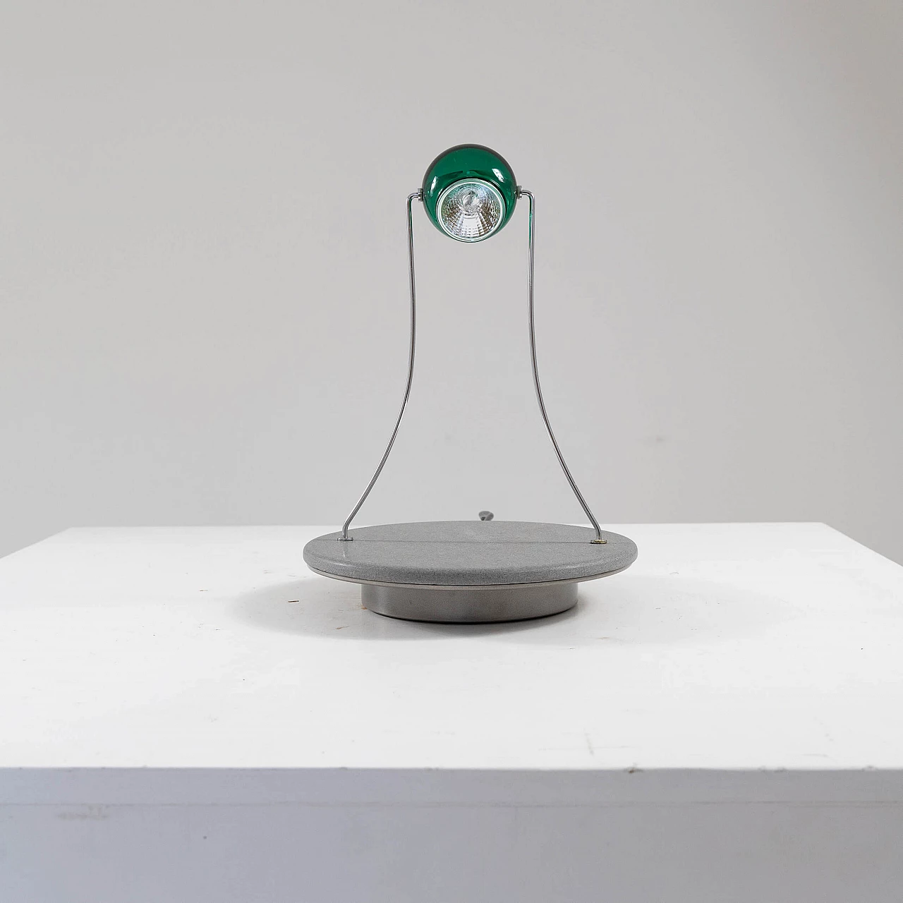 Table lamp Gemma in granite and green plexiglass by Skipper, 1980s 6