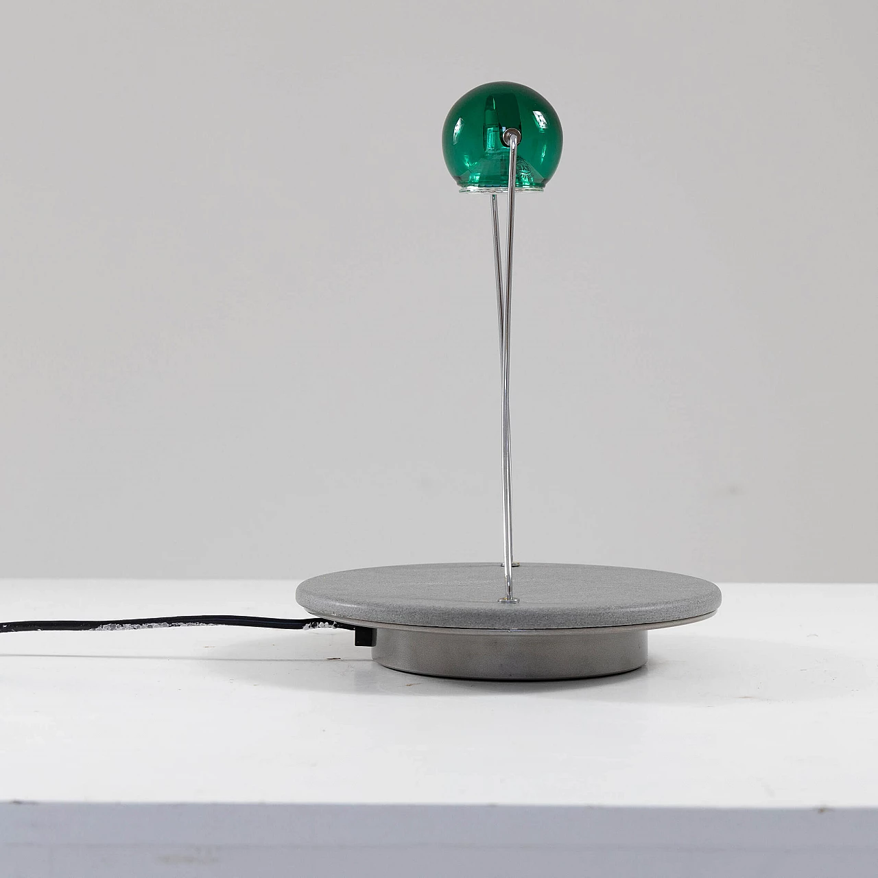 Table lamp Gemma in granite and green plexiglass by Skipper, 1980s 9
