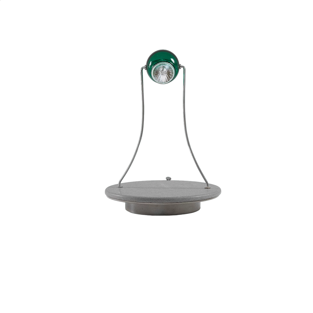 Table lamp Gemma in granite and green plexiglass by Skipper, 1980s 11