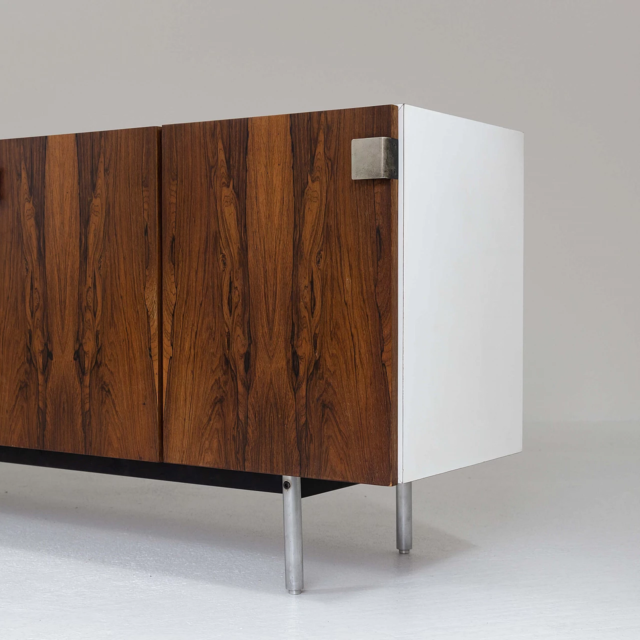 Sideboard in rosewood and white formica, 1970s 8