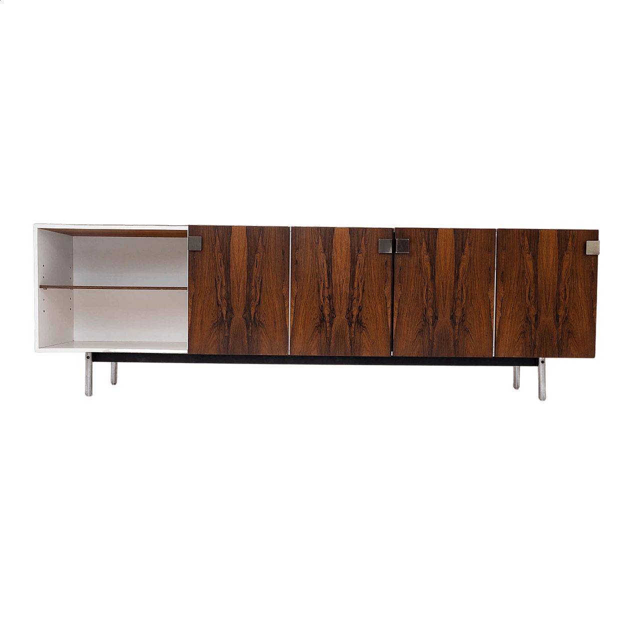 Sideboard in rosewood and white formica, 1970s 11