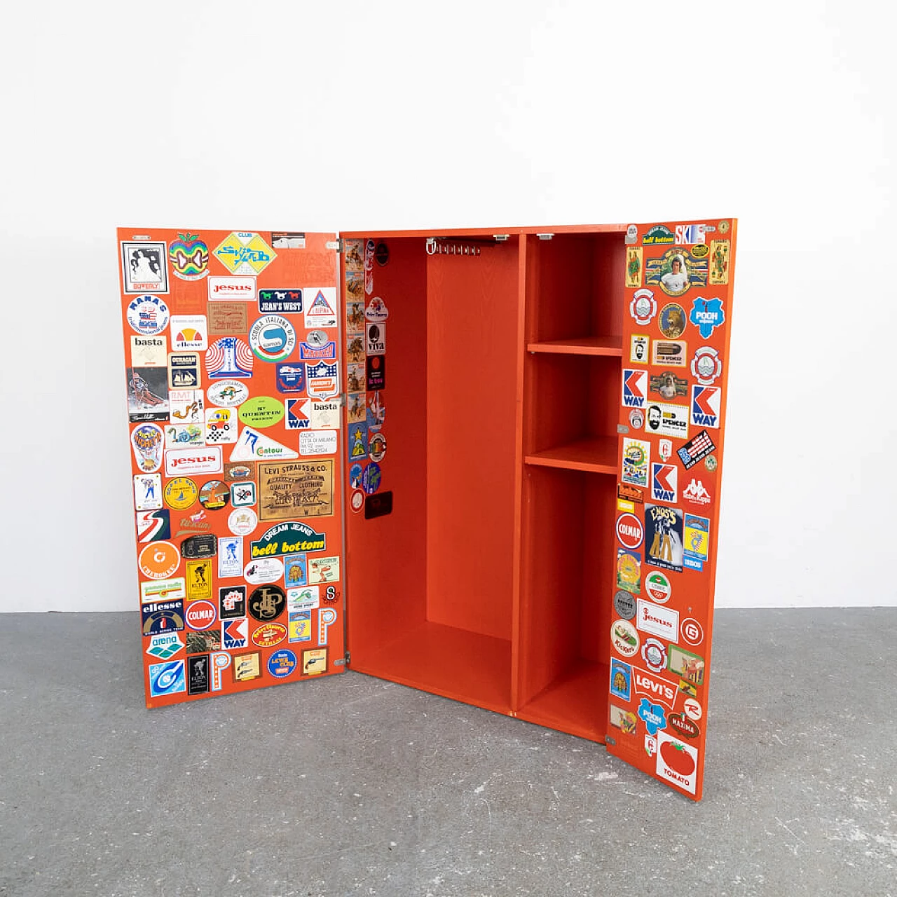 Cubirolo series wardrobe by Ettore Sottsass for Poltronova, 1960s 10