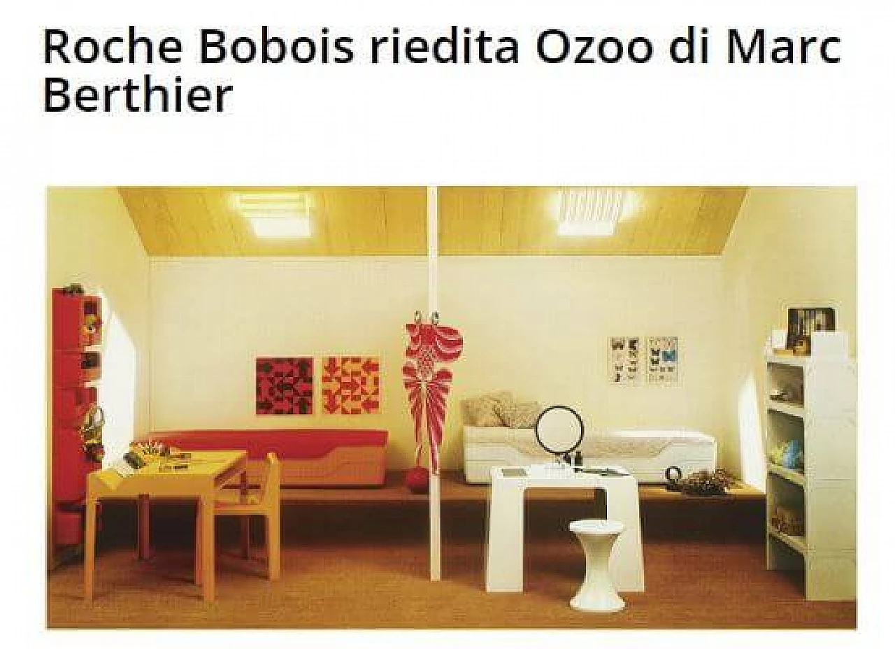 Ozoo single bed by Marc Berthier for Roche & Bobois, 1970s 7