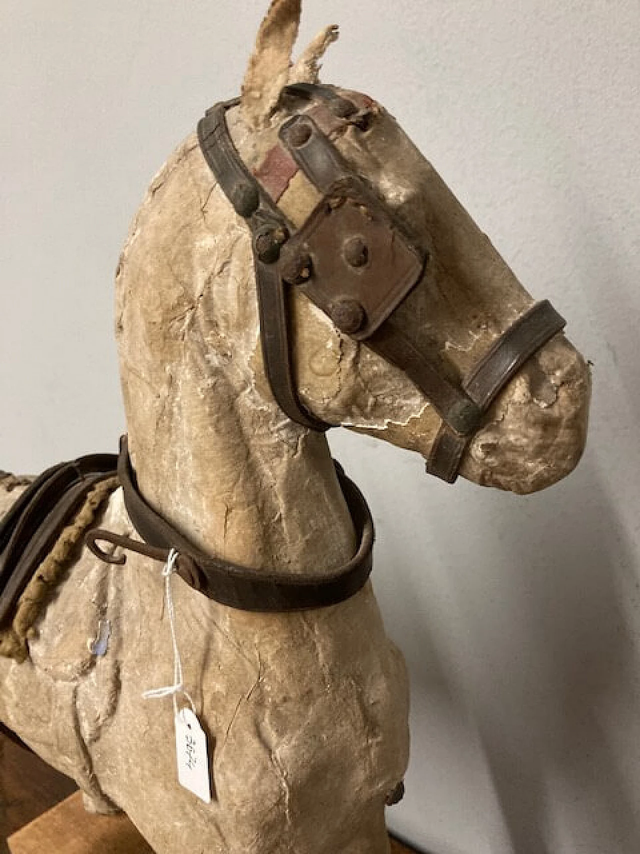 Cavallo giocattolo in carta pesta, '800 3