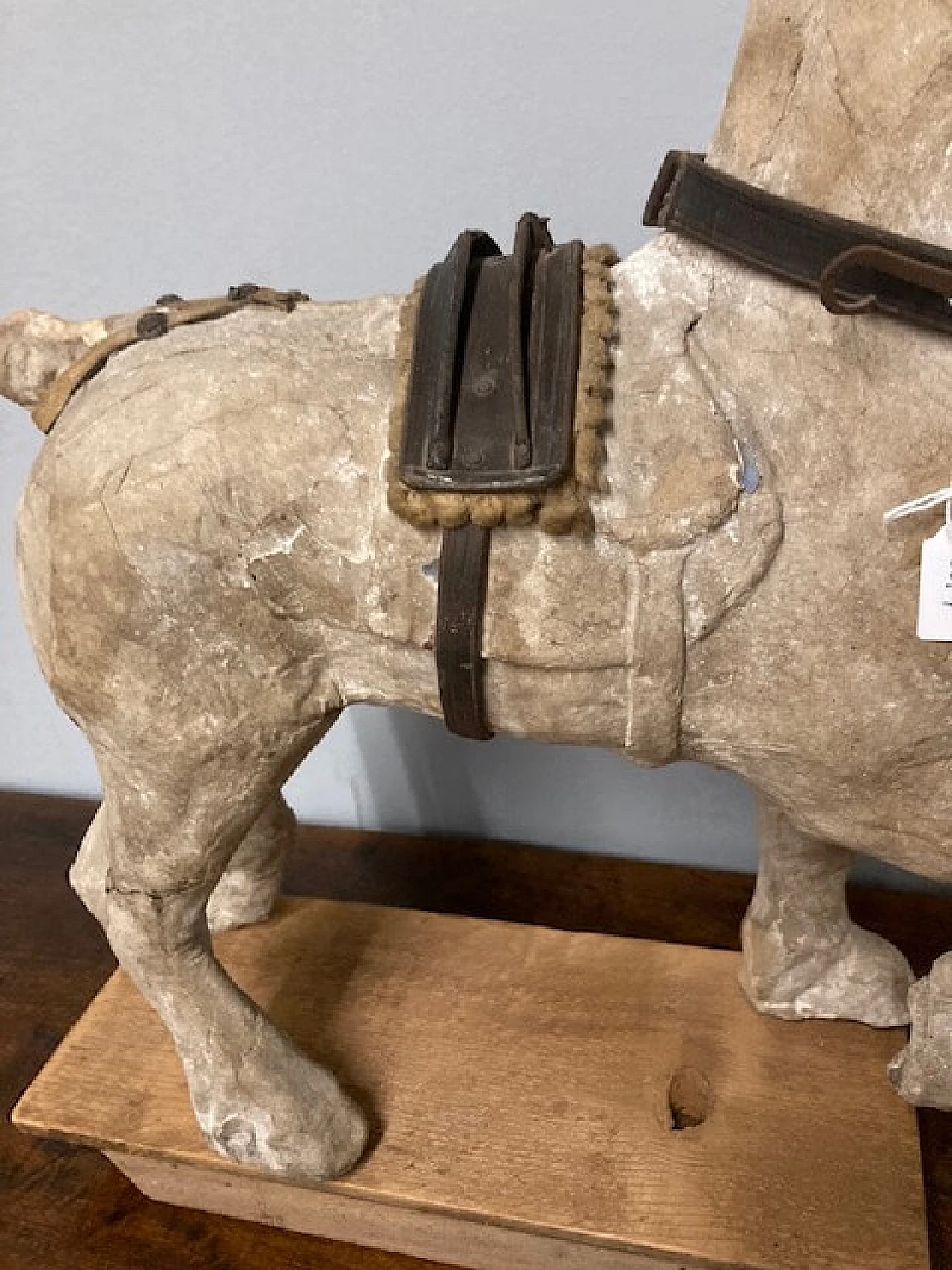 Cavallo giocattolo in carta pesta, '800 5