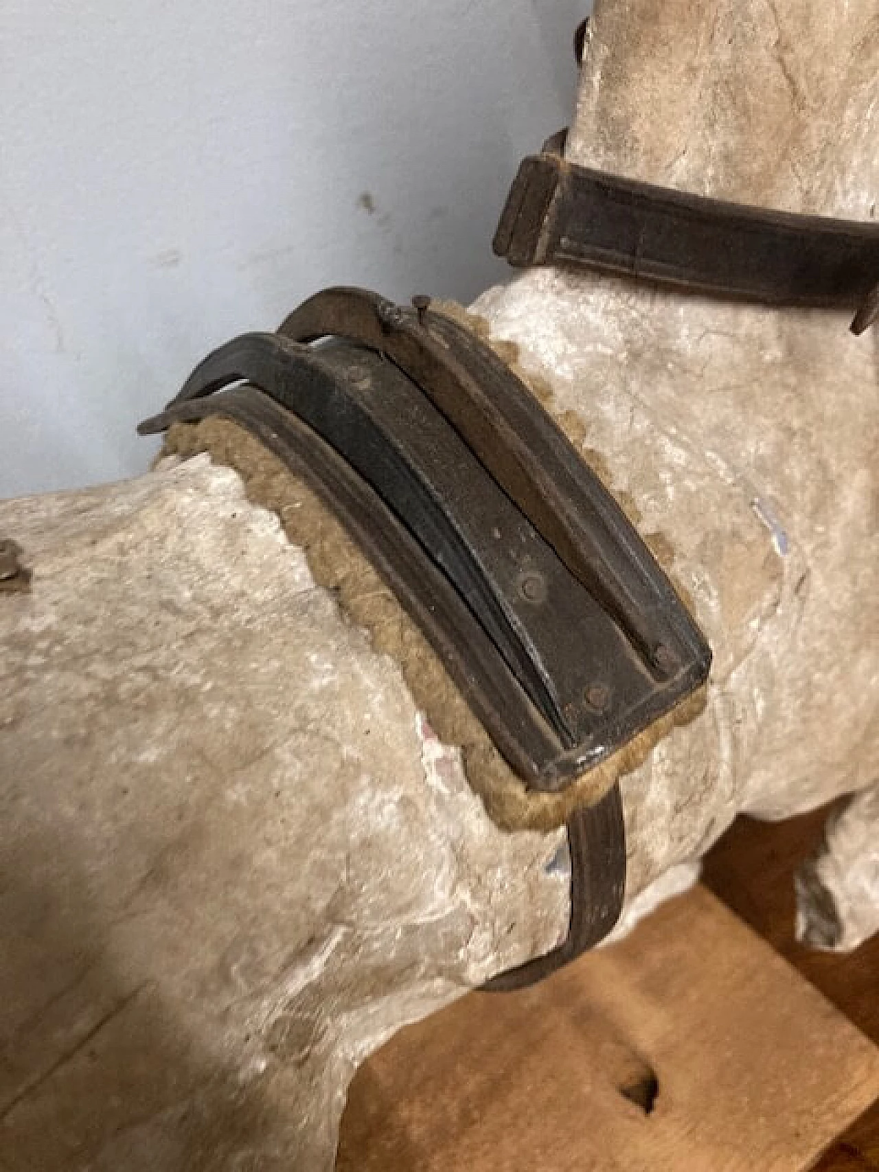 Cavallo giocattolo in carta pesta, '800 6