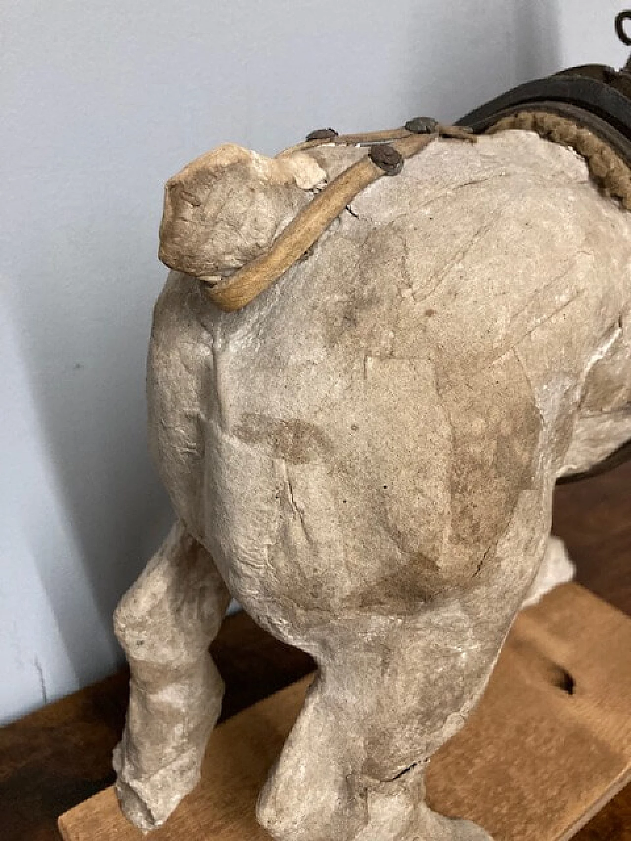 Cavallo giocattolo in carta pesta, '800 7