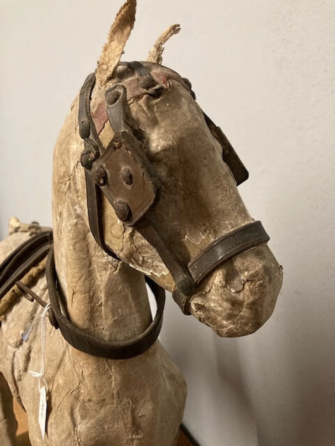 Cavallo giocattolo in carta pesta, '800 9