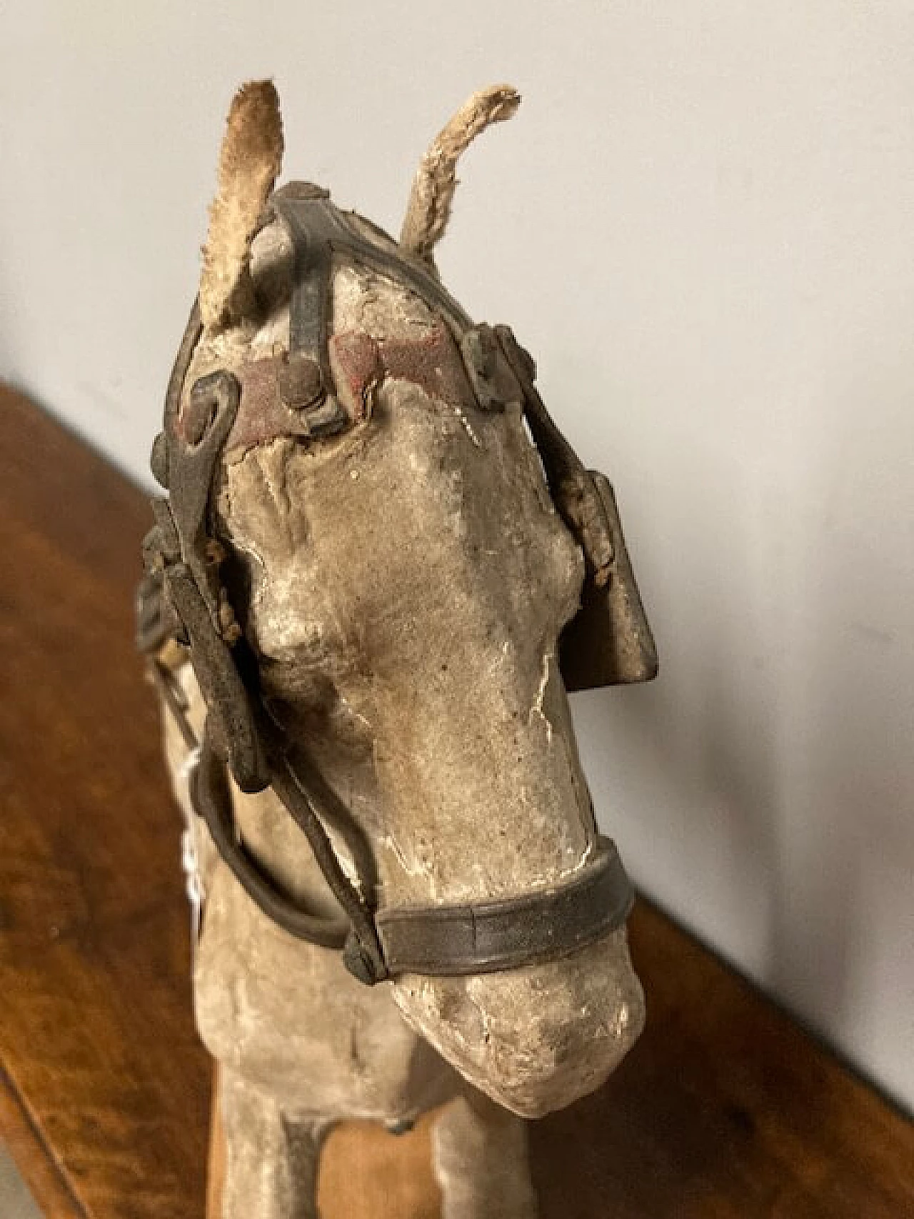 Cavallo giocattolo in carta pesta, '800 11