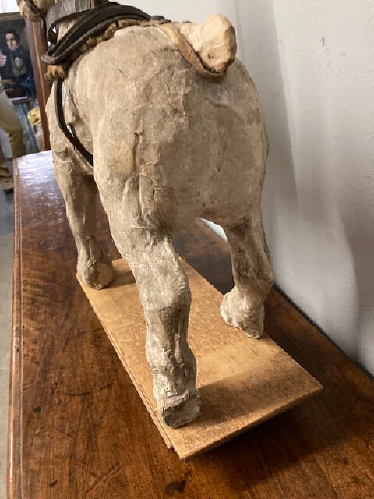 Cavallo giocattolo in carta pesta, '800 14