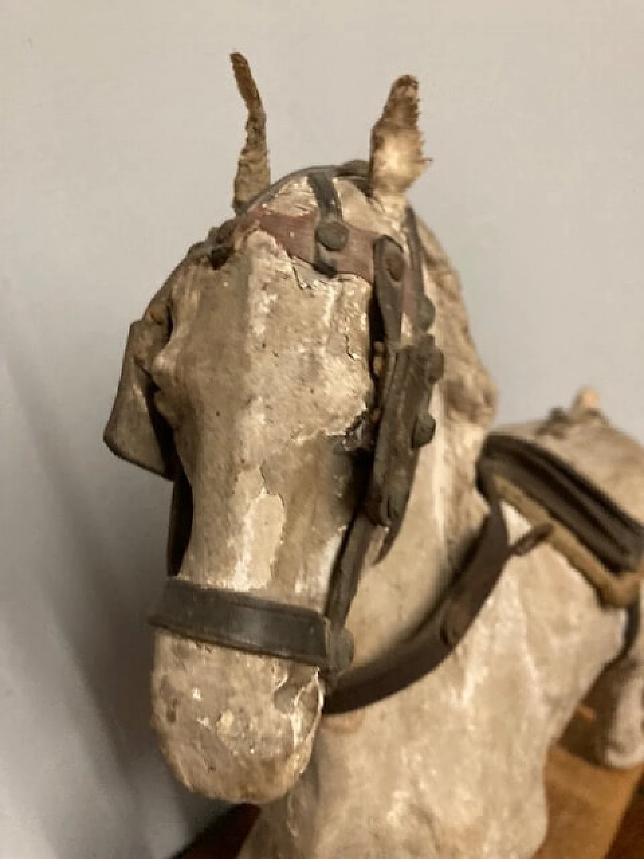 Cavallo giocattolo in carta pesta, '800 16